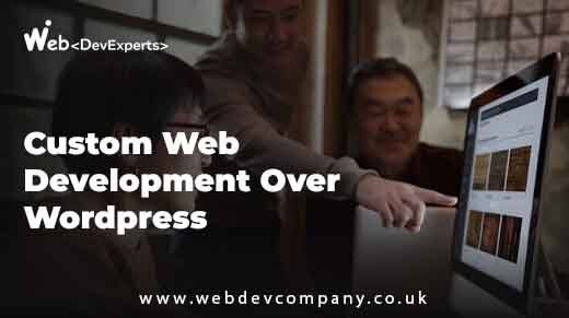 Custom Web Development Over Wordpress